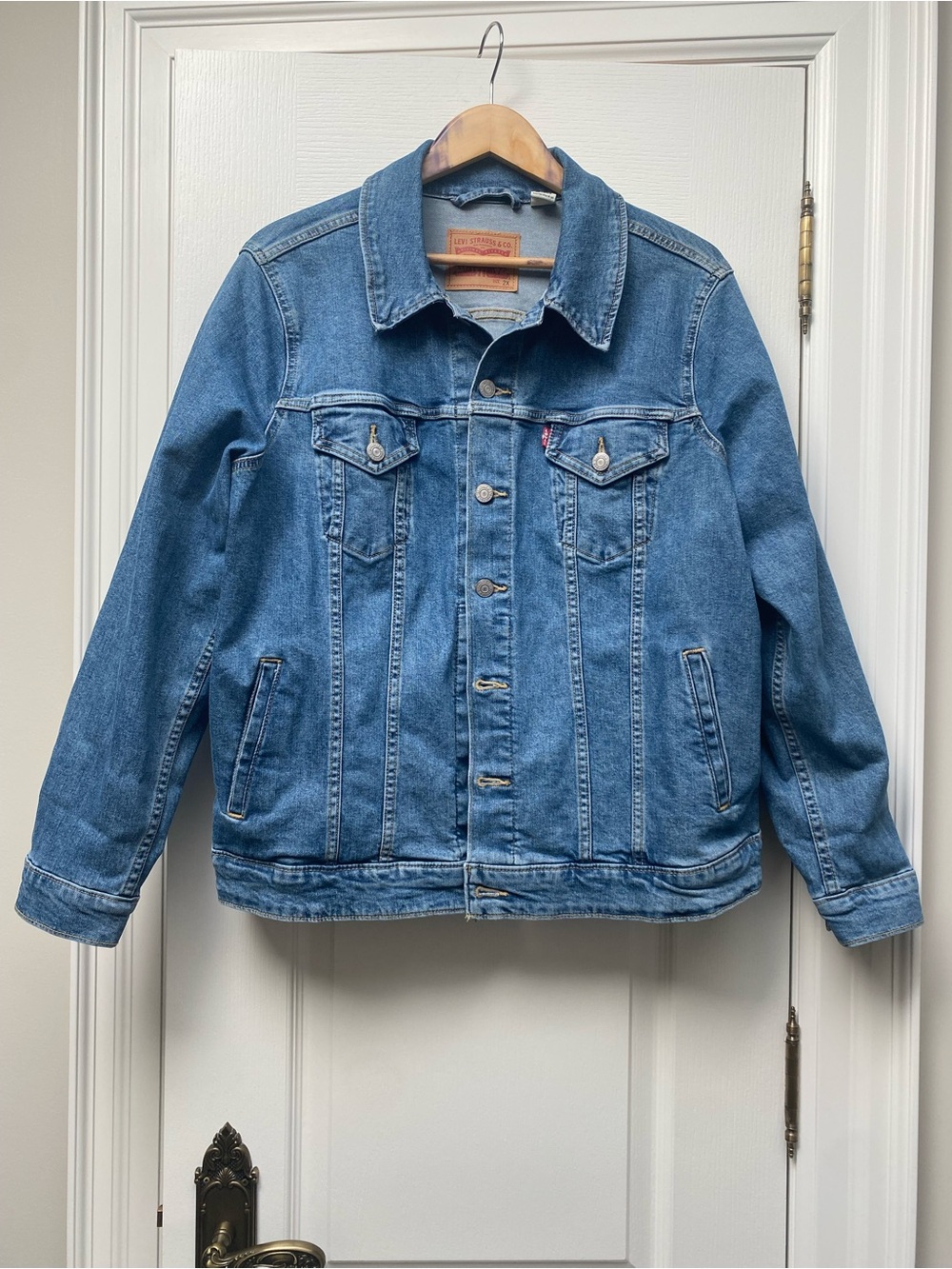Levi's Classic Blue Denim Trucker Jacket